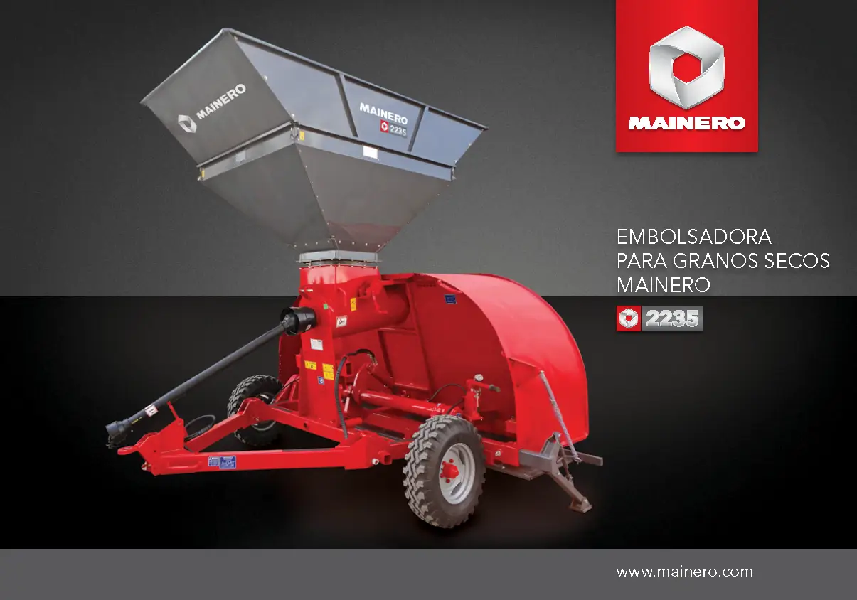 Embolsadora para granos secos 2235 Mainero